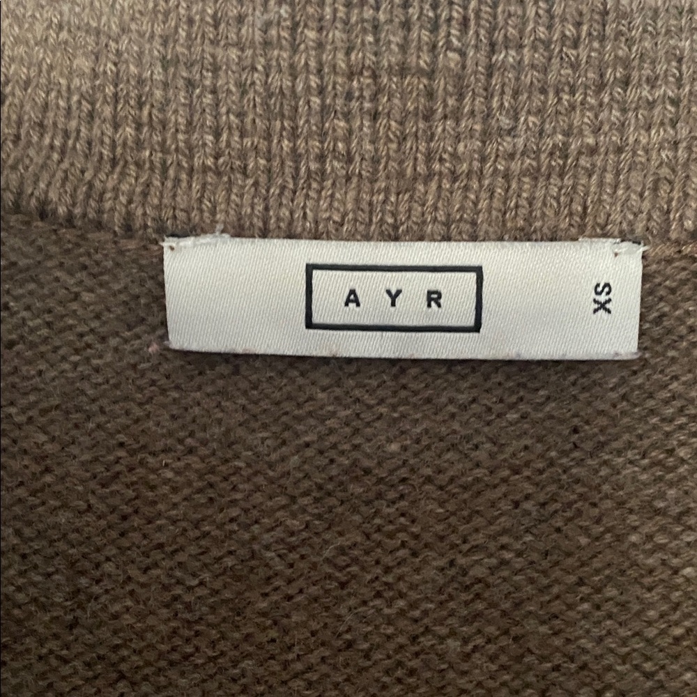 AYR Cashmere Polo Sweater - Picture 2 of 5